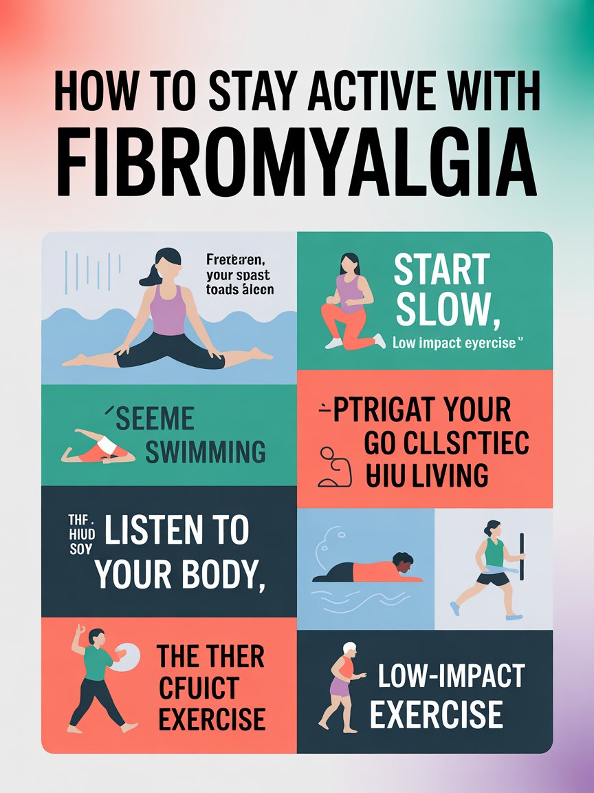 How to Stay Active With Fibromyalgia