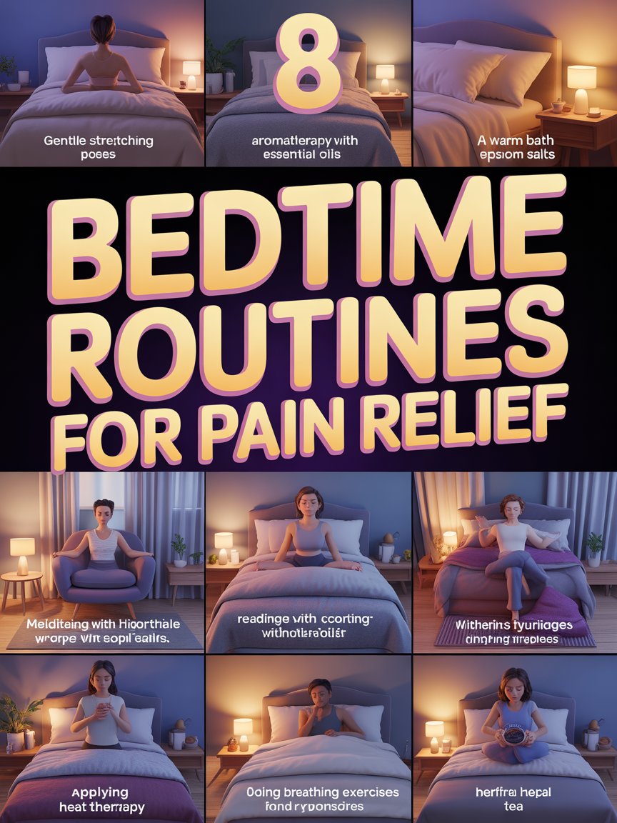 8 Bedtime Routines for Pain Relief