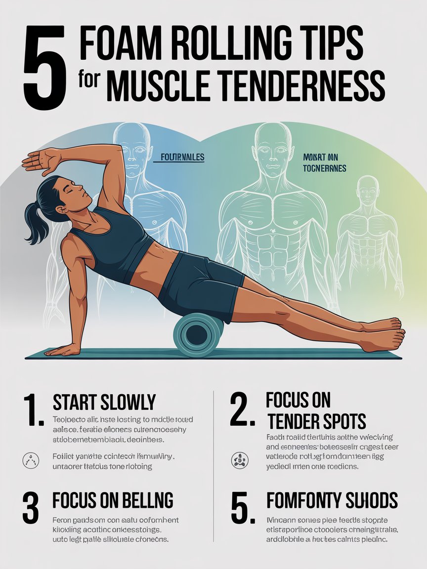 5 Foam Rolling Tips for Muscle Tenderness