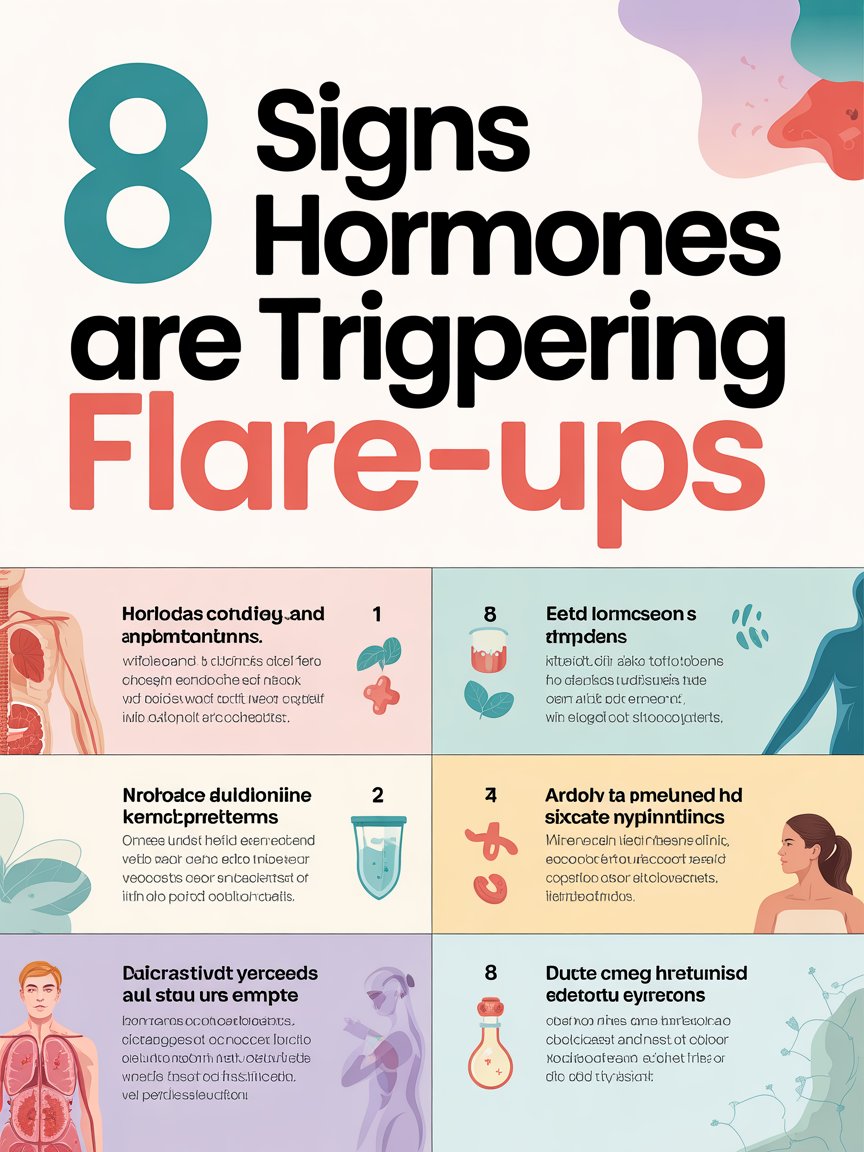 8 Signs Hormones Are Triggering Flare-Ups