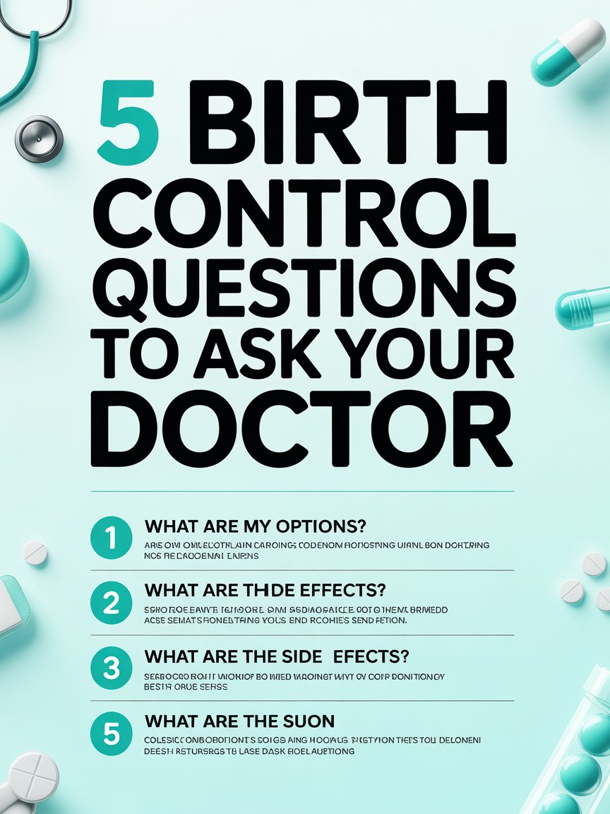 5 Birth Control Questions to Ask Your Doctor