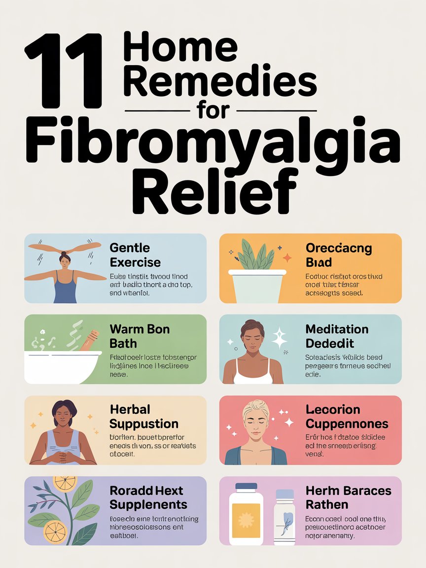 11 Home Remedies for Fibromyalgia Relief