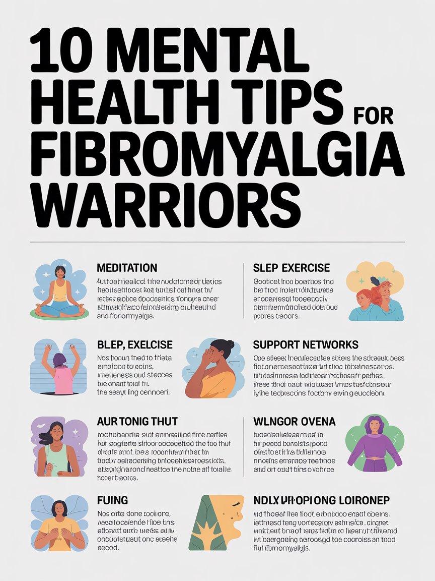 10 Mental Health Tips for Fibromyalgia Warriors