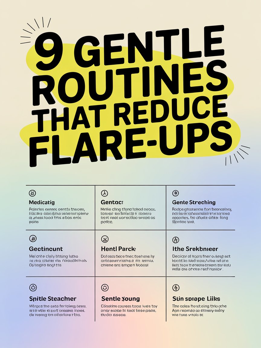 9 Gentle Routines That Reduce Flare-Ups