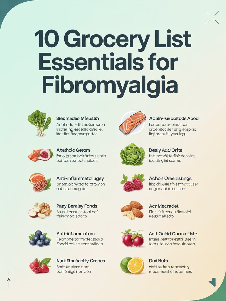 10 Grocery List Essentials for Fibromyalgia