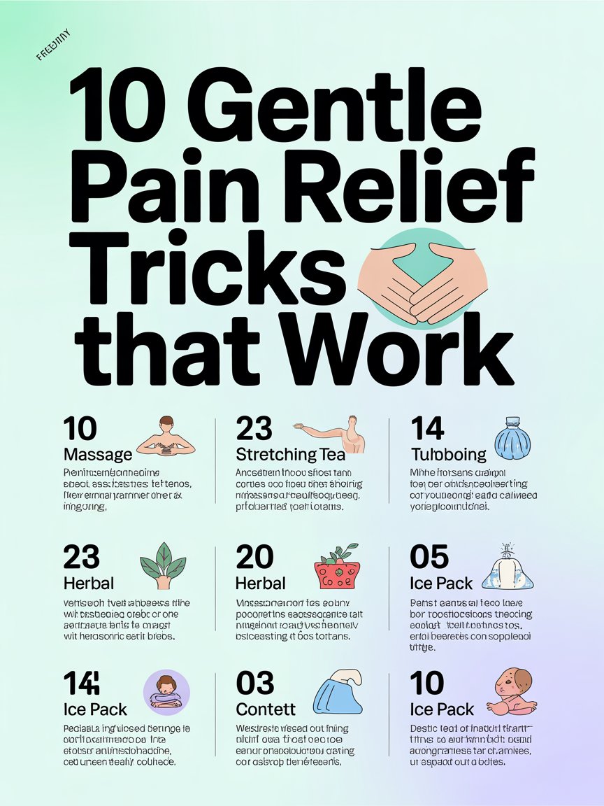 10 Gentle Pain Relief Tricks That Work