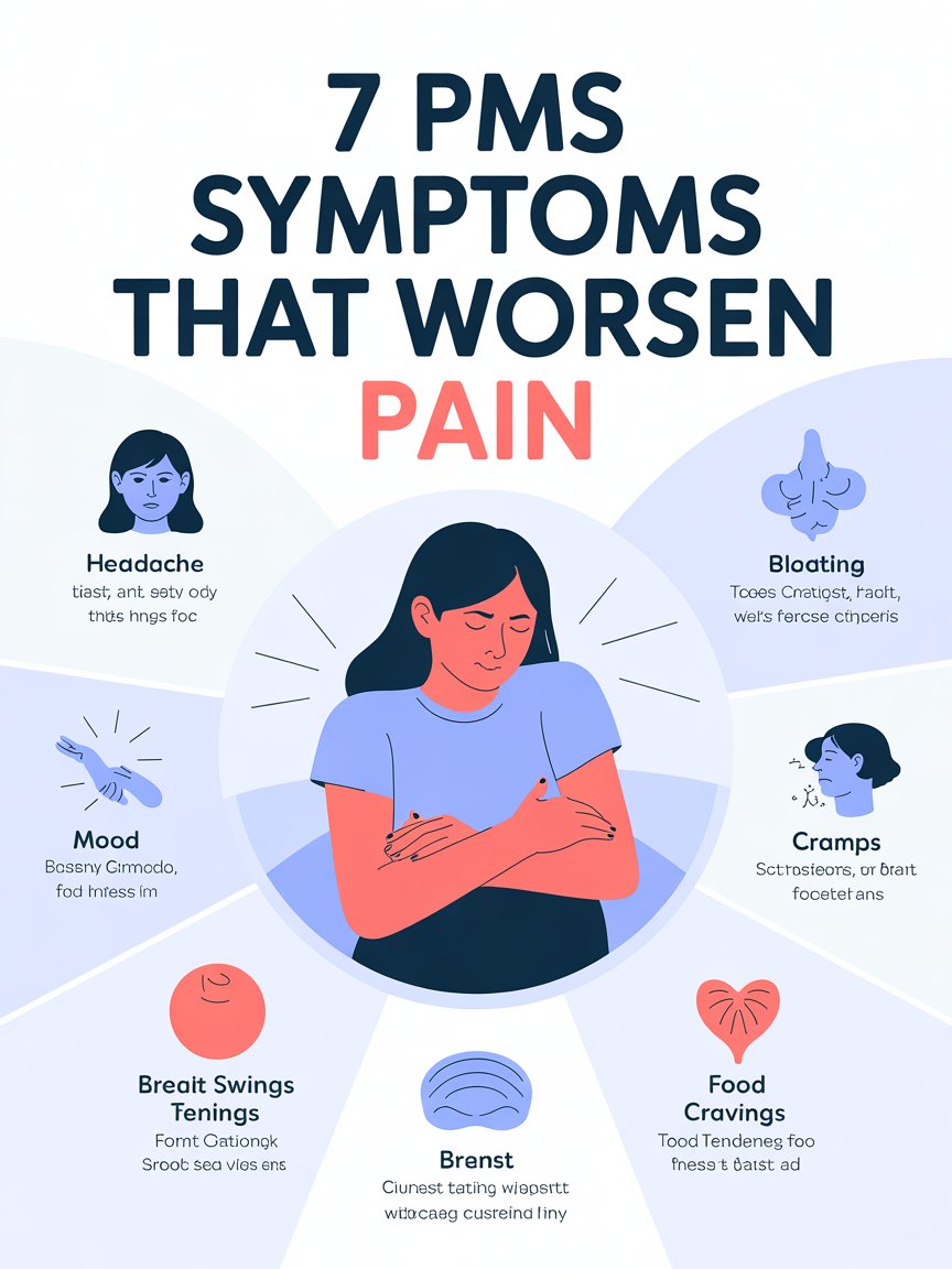 7 PMS Symptoms That Worsen Pain