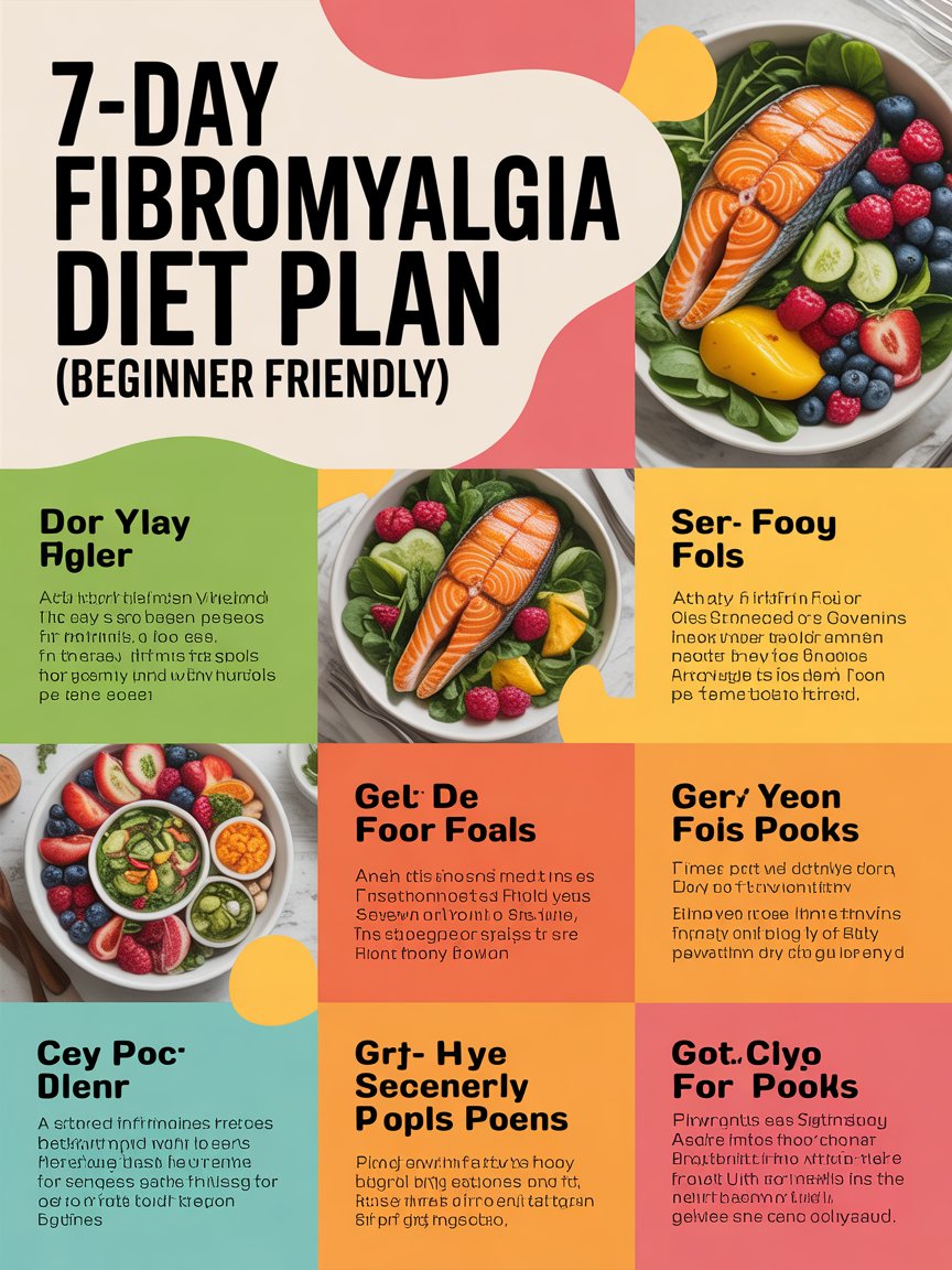 7 Day Fibromyalgia Diet Plan (Beginner Friendly)