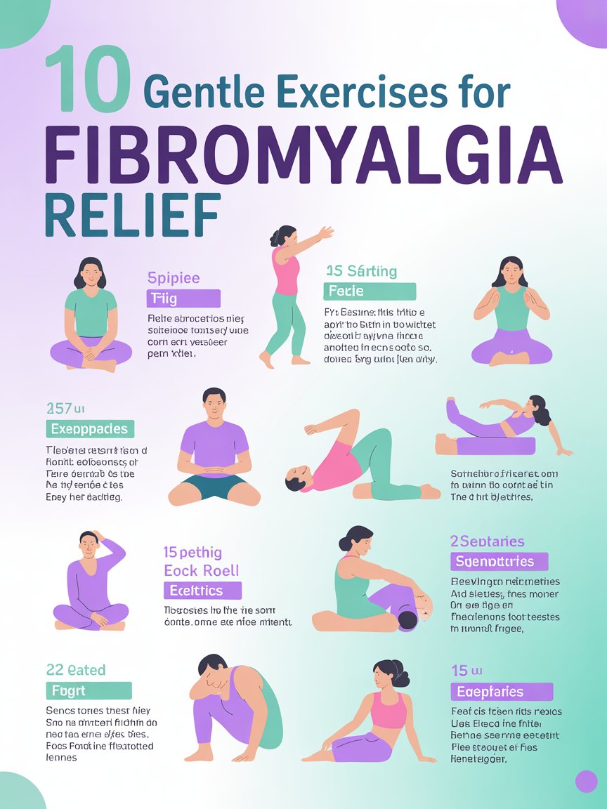 10 Gentle Exercises for Fibromyalgia Relief