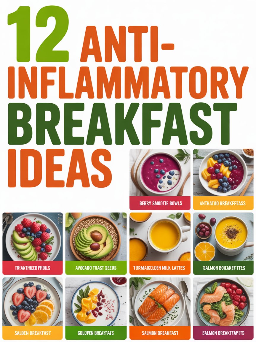 12 Anti-Inflammatory Breakfast Ideas