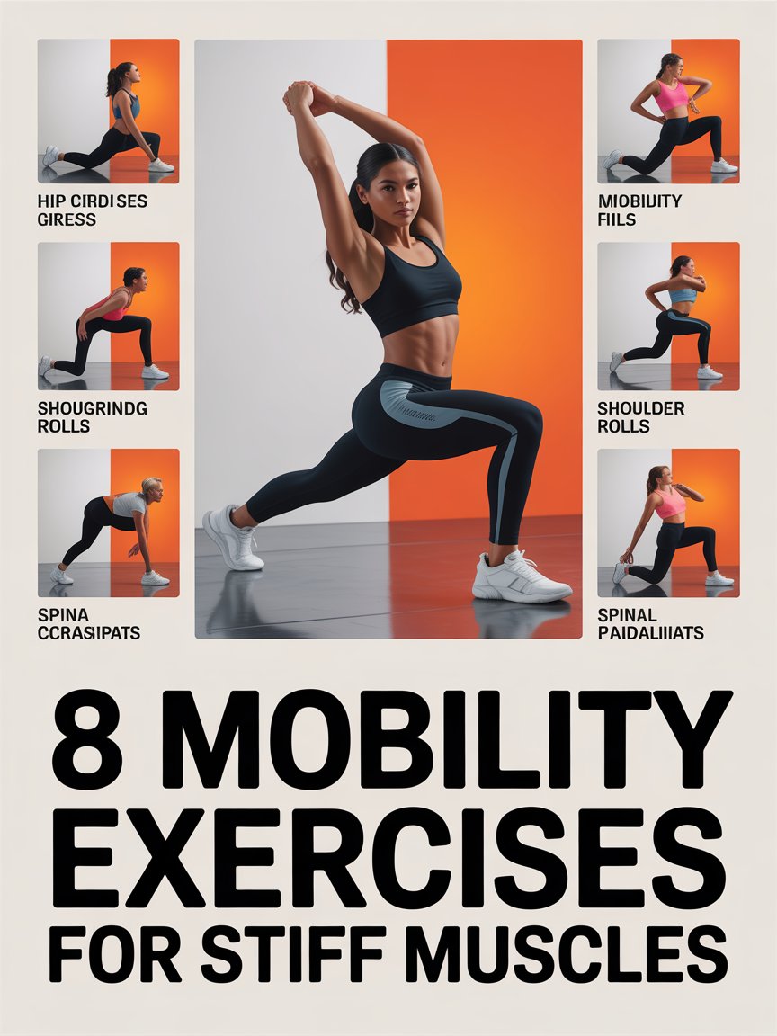 8 Mobility Exercises for Stiff Muscles