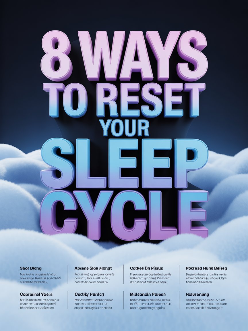 8 Ways to Reset Your Sleep Cycle