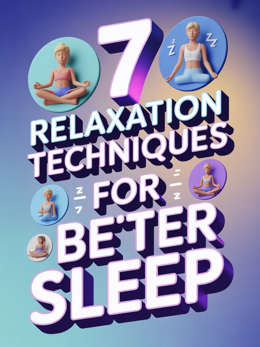 7 Relaxation Techniques for Better Sleep