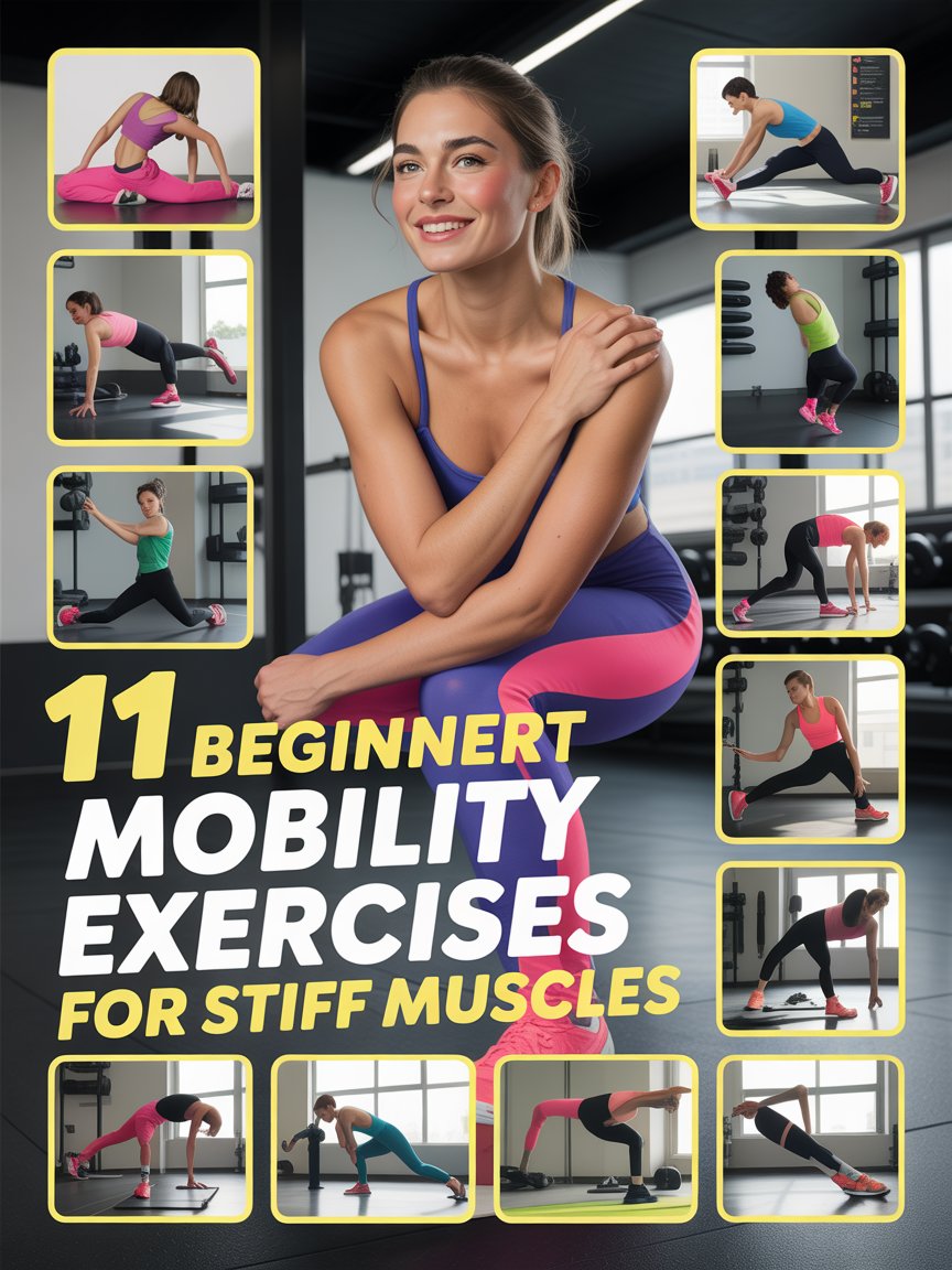 11 Beginner Mobility Exercises for Stiff Muscles