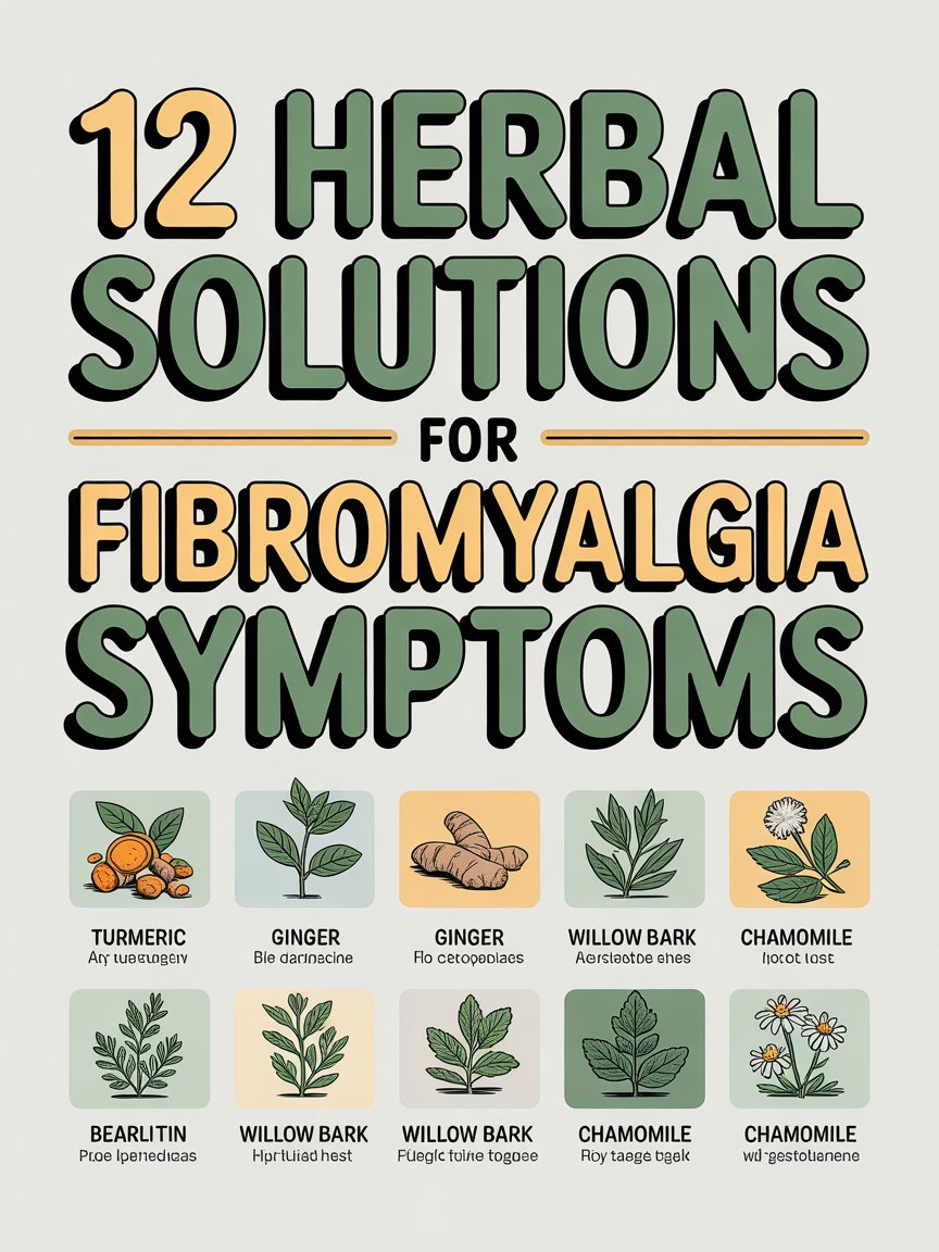12 Herbal Solutions for Fibromyalgia Symptoms