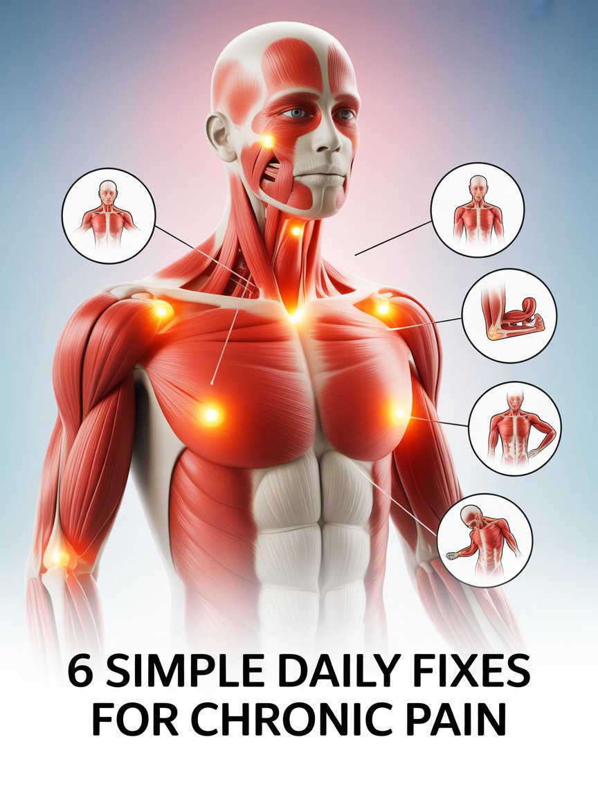6 Simple Daily Fixes for Chronic Pain