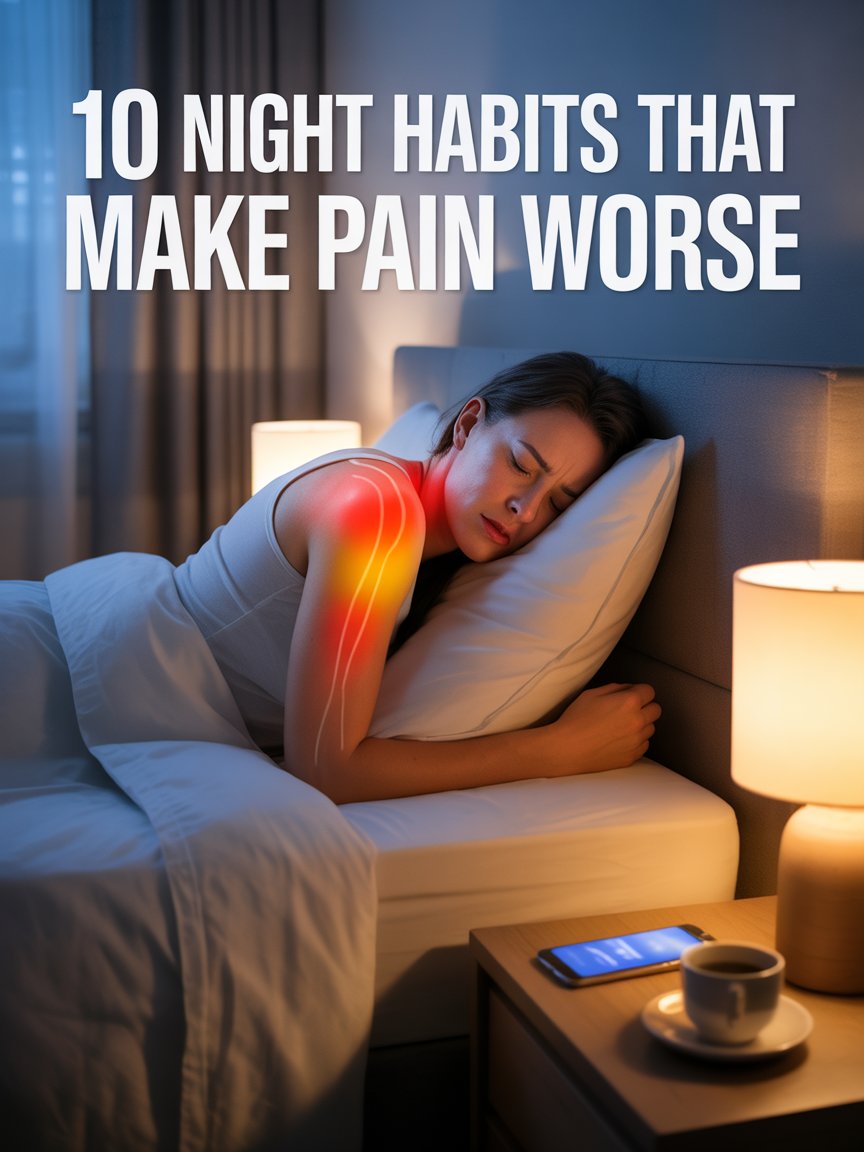 10 Night Habits That Make Pain Worse