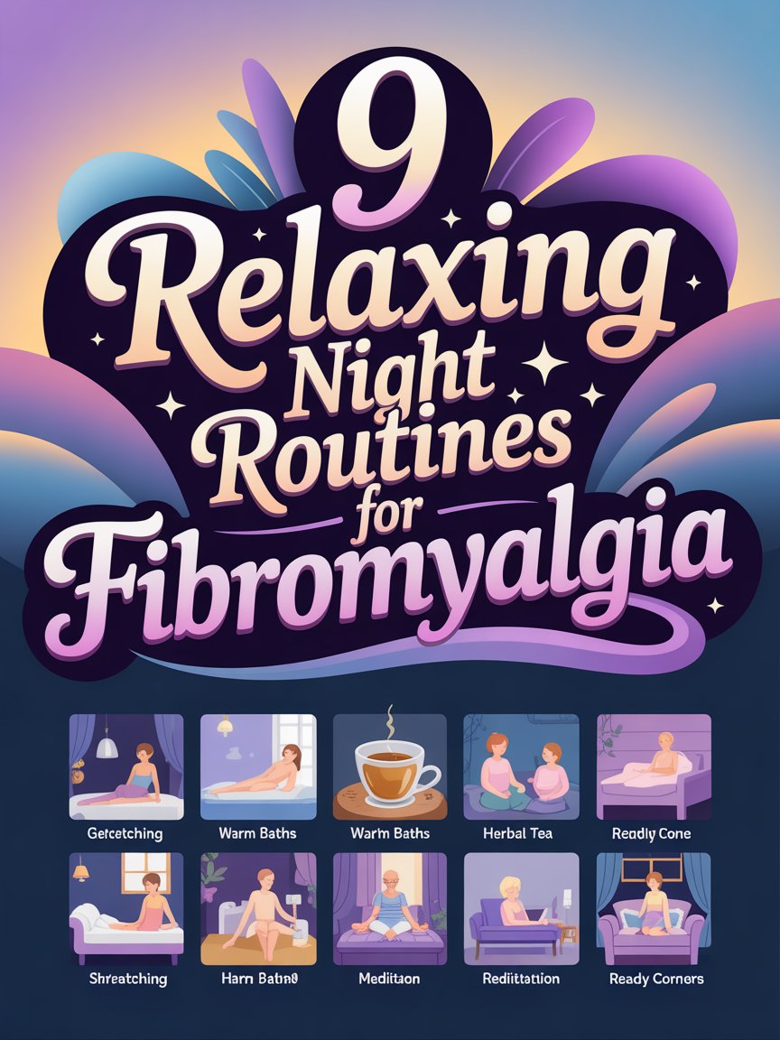 9 Relaxing Night Routines for Fibromyalgia