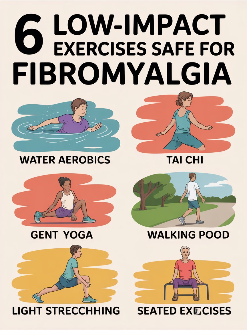6 Low-Impact Exercises Safe for Fibromyalgia