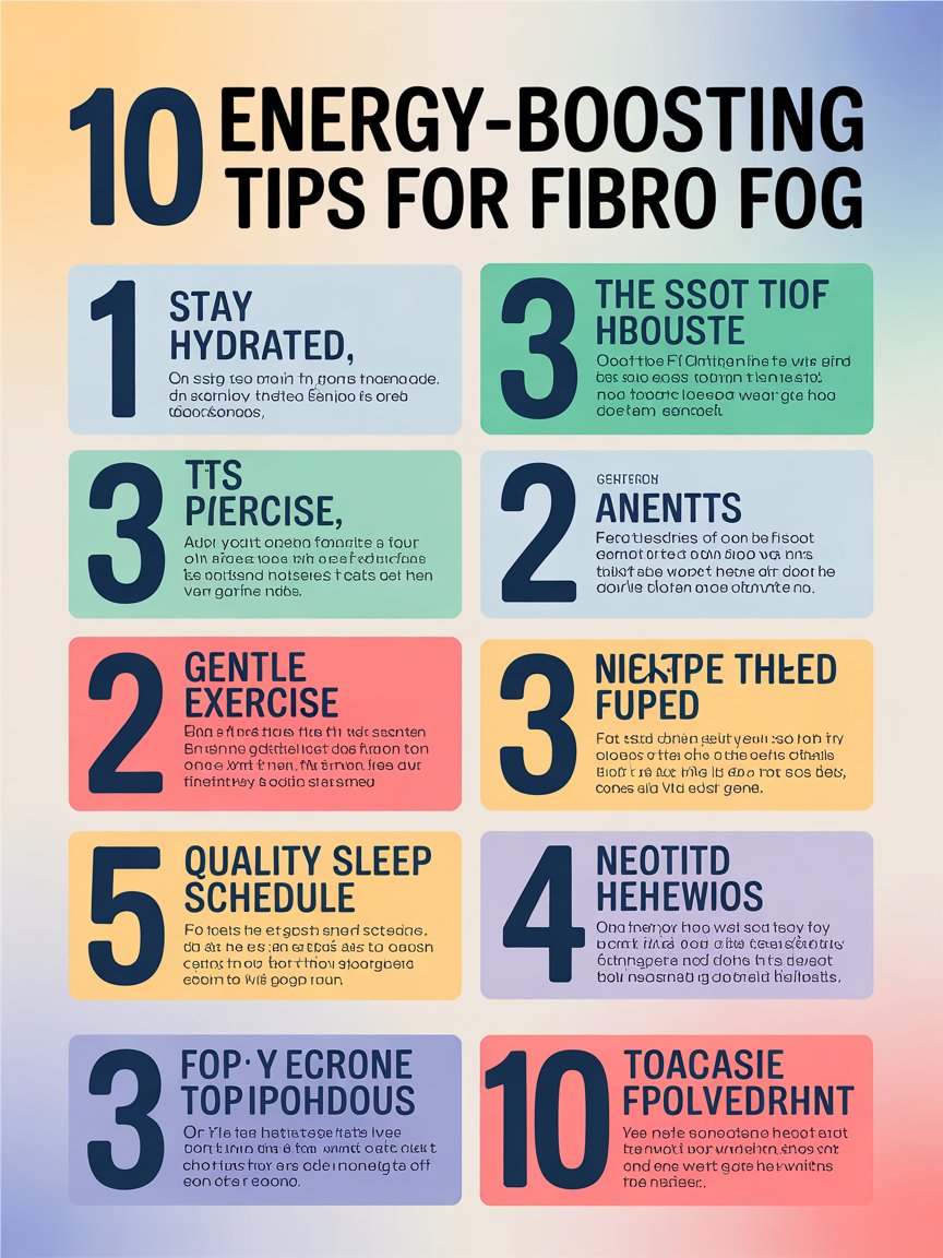 10 Energy-Boosting Tips for Fibro Fog