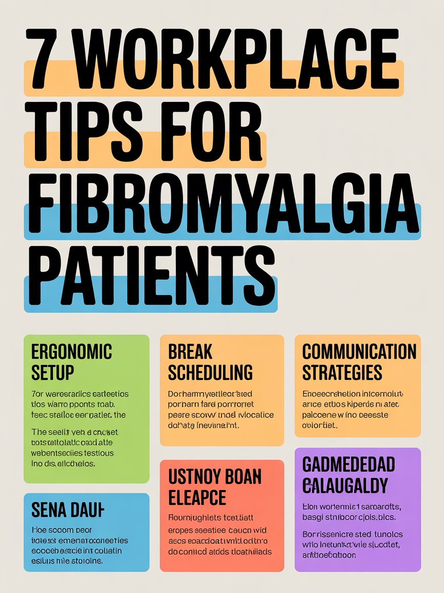 7 Workplace Tips for Fibromyalgia Patients