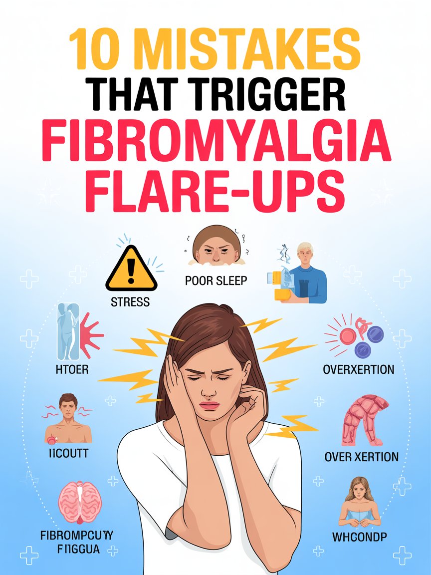 10 Mistakes That Trigger Fibromyalgia Flare-Ups