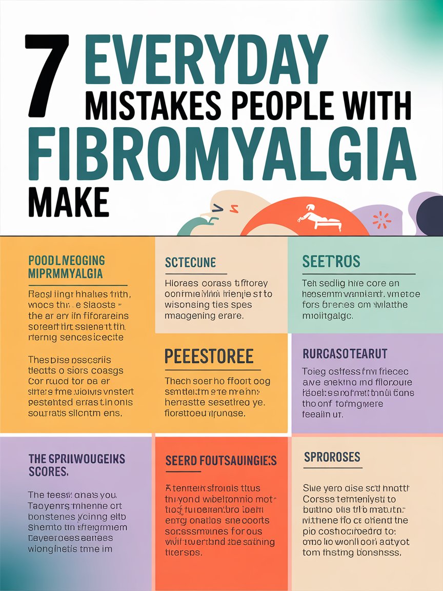 7 Everyday Mistakes People with Fibromyalgia Make
