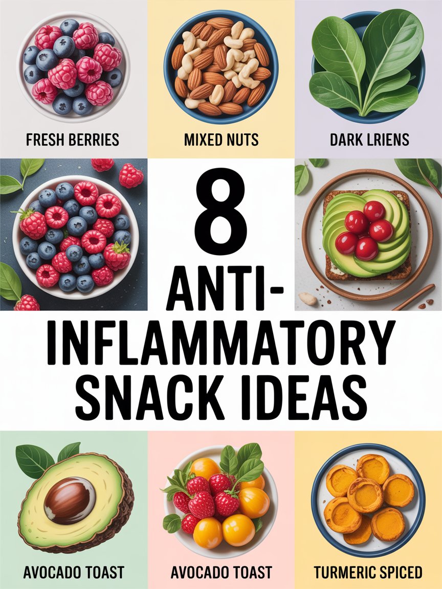 8 Anti-Inflammatory Snack Ideas