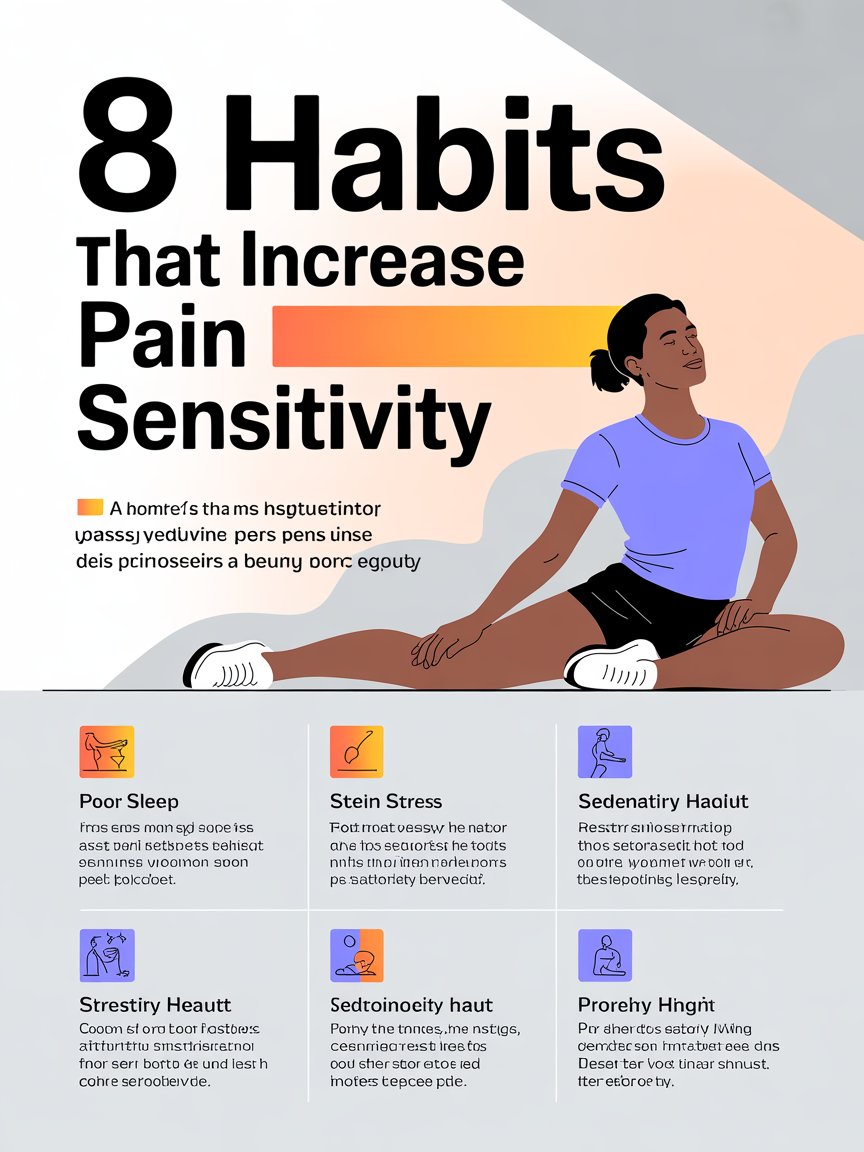 8 Habits That Increase Pain Sensitivity