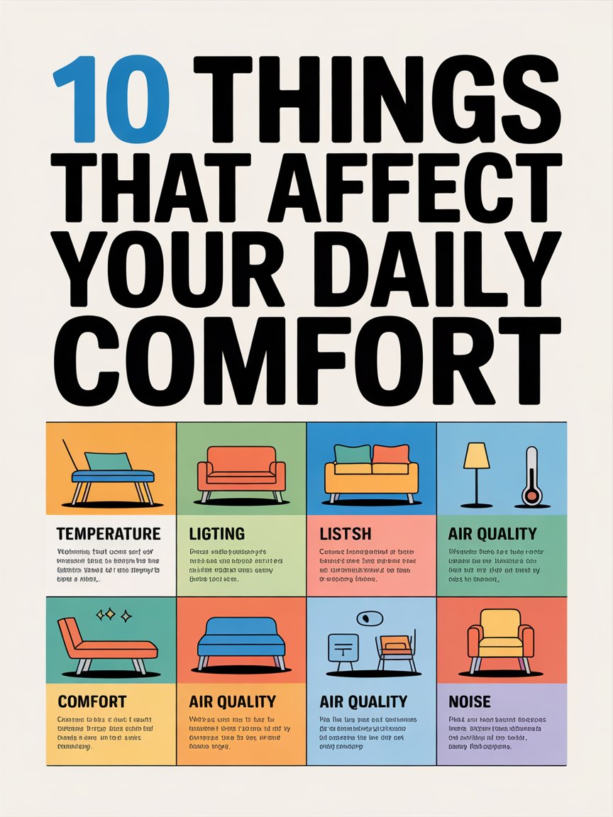 10 Things That Affect Your Daily Comfort