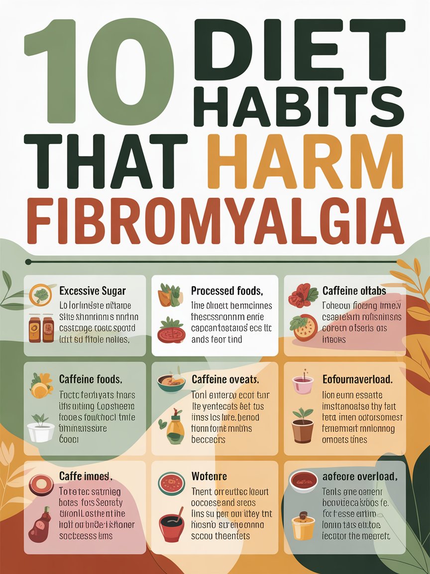 10 Diet Habits That Harm Fibromyalgia